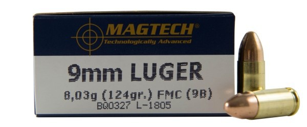 MAGTECH 9B 9MM 124 FMC 50 - Smith Savings Week